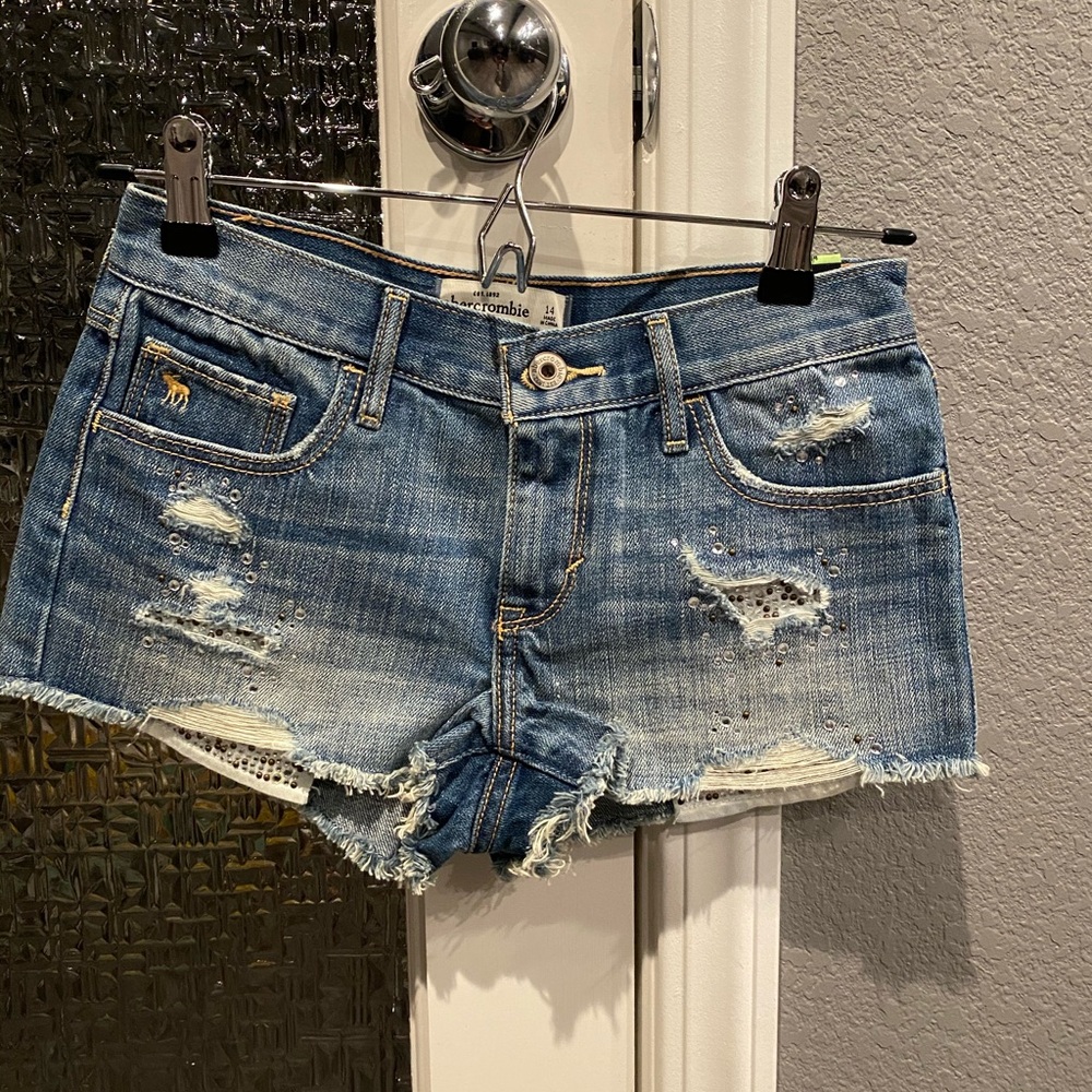 New Abercrombie Kids Girl Shorts size 14